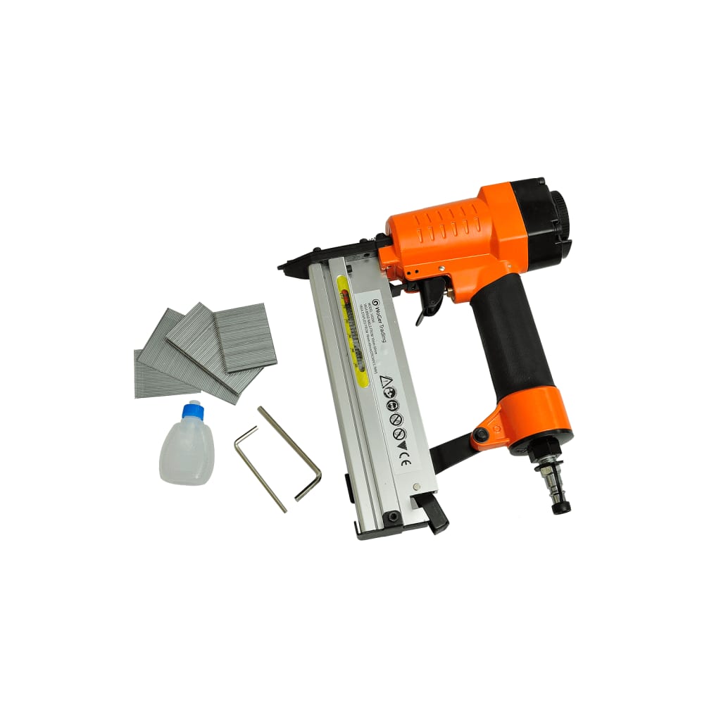 vidaXL 2-in-1 Pneumatic Air Powered Nailer Stapler