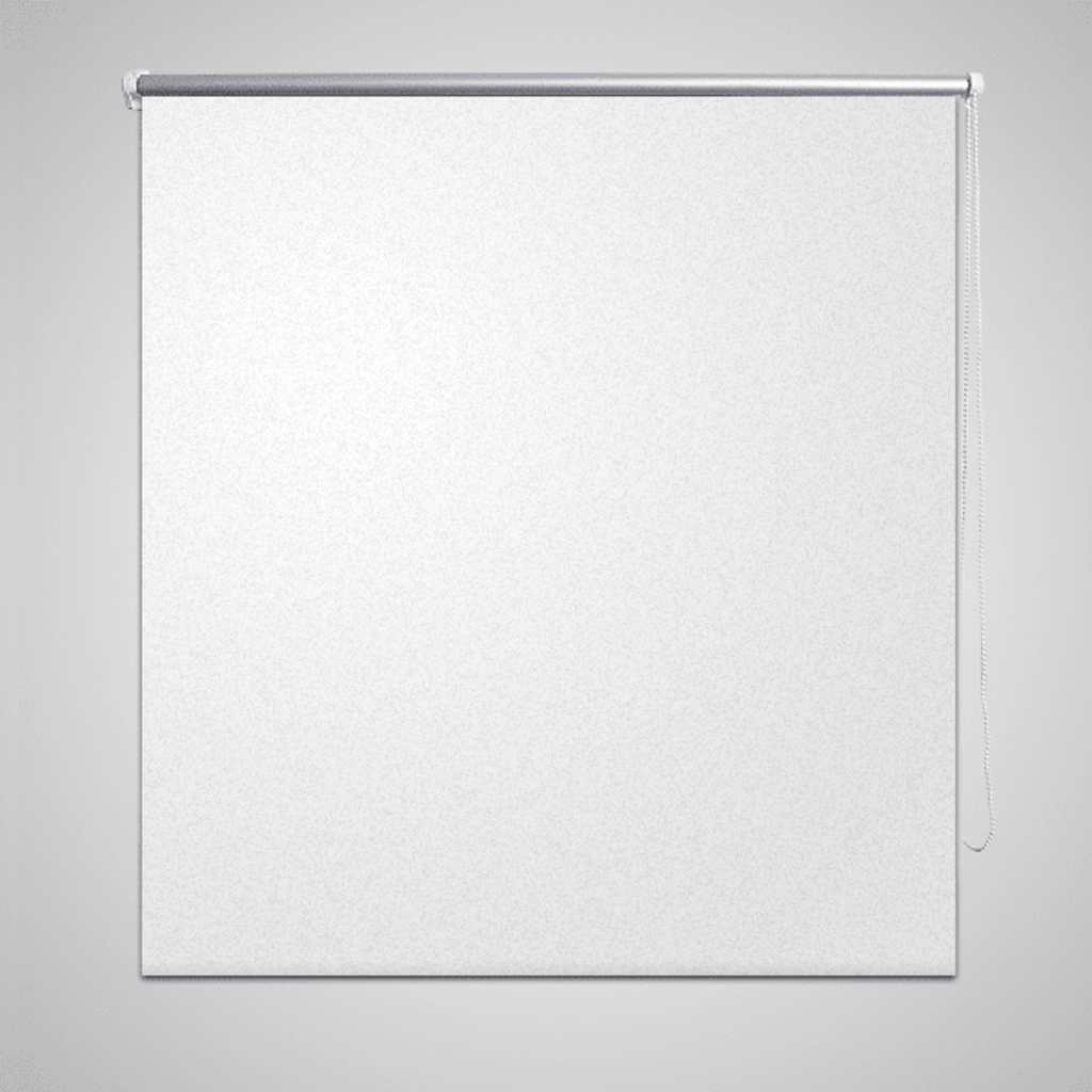 Roller Blind Blackout 120 x 175 cm White