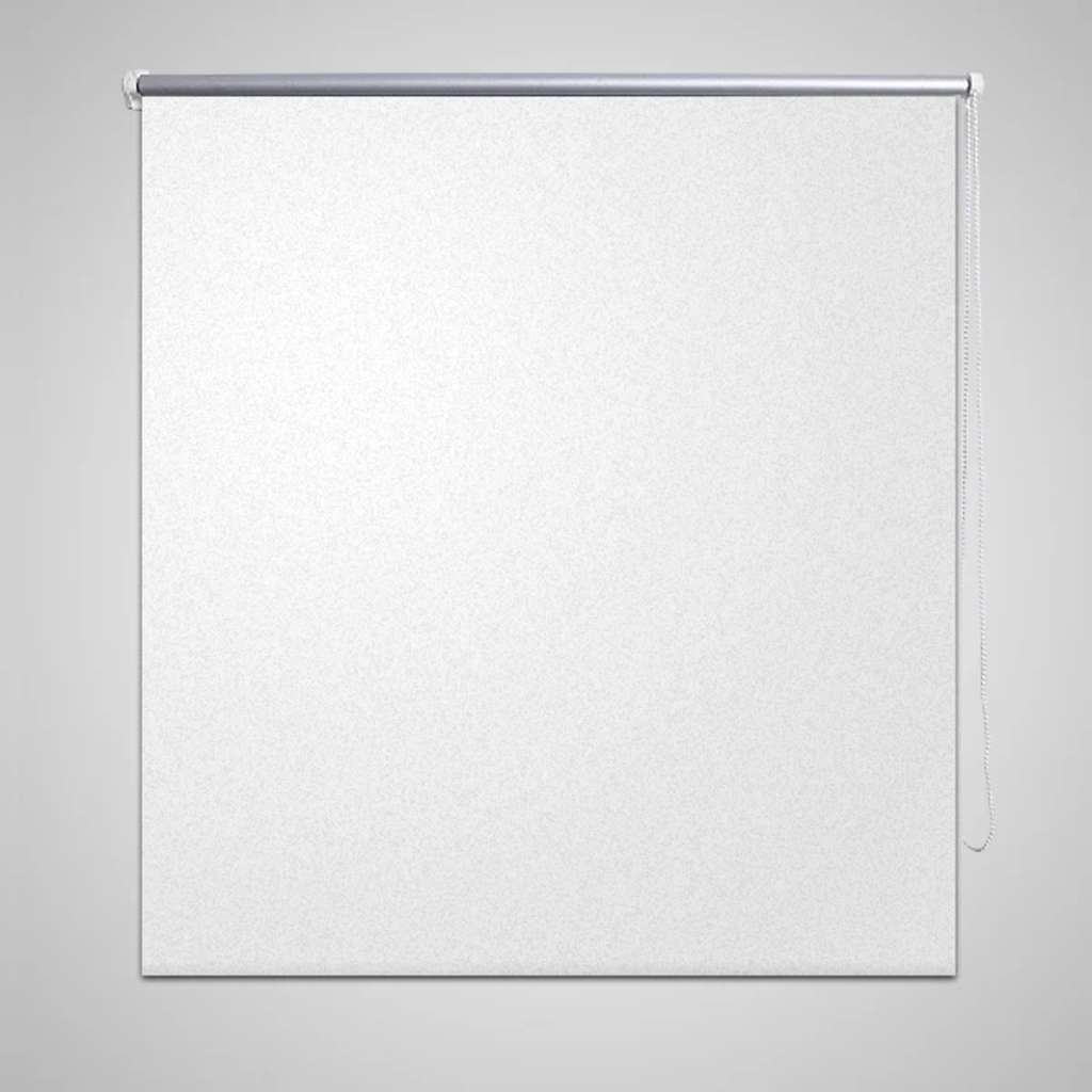 Roller Blind Blackout 160 x 230 cm White