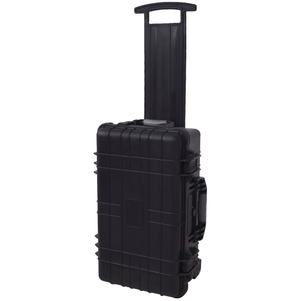 vidaXL Wheel-equipped Tool/Equipment Case with Pick & Pluck Foam Inside