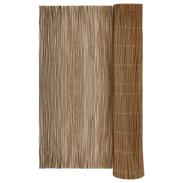 vidaXL Willow Fence 500x100 cm