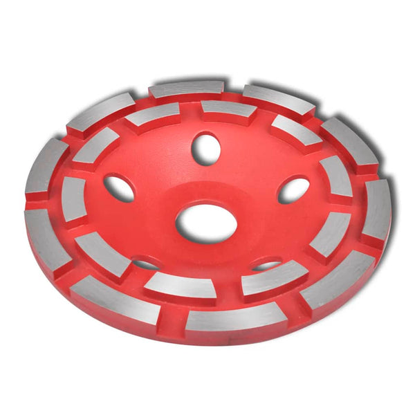 Diamond Grinding Cup Wheel Double Row 180mm