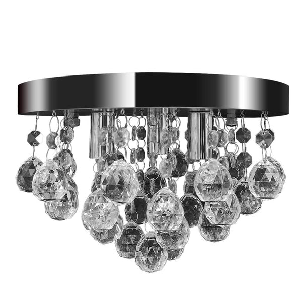 Pendant Ceiling Lamp Crystal Design Chandelier Chrome