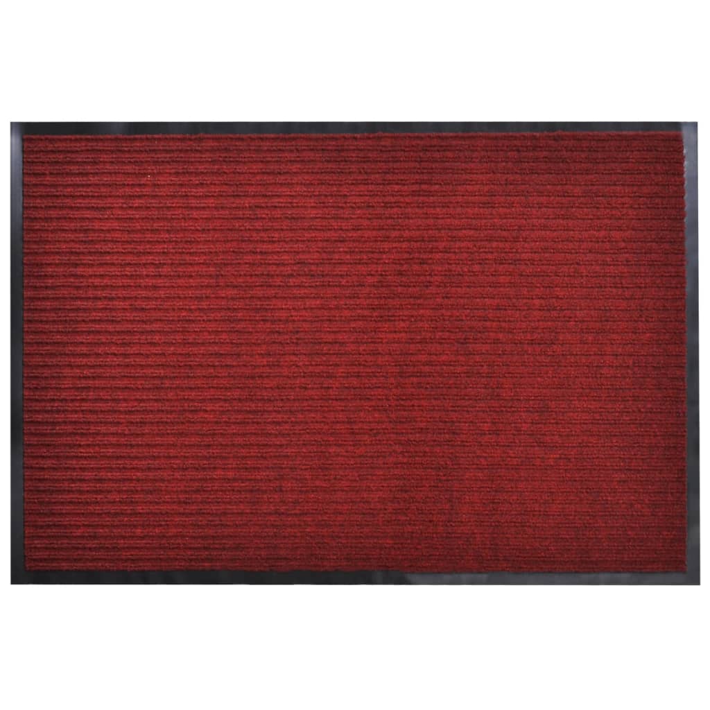 Red PVC Door Mat 90 x 120 cm