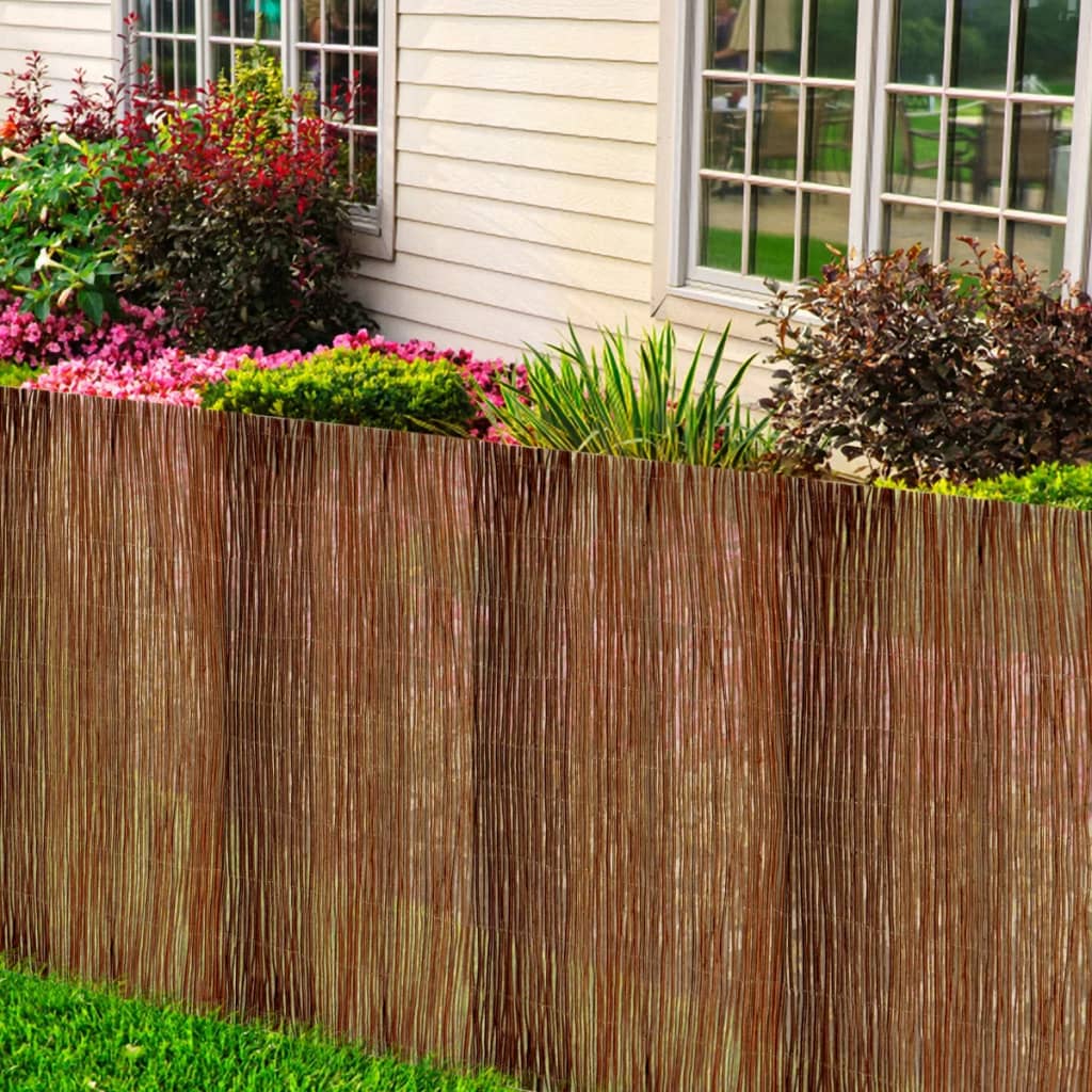 vidaXL Willow Fence 300x100 cm