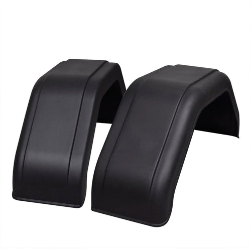 2x Mudguard for Trailer Wheels 220 x 760 mm