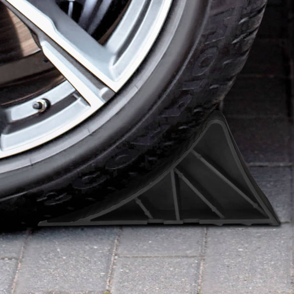 vidaXL Wheel Chocks 2 pcs 25x10x11.5 cm Plastic