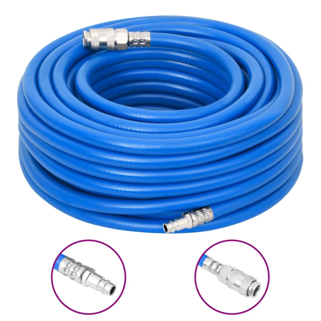 vidaXL Air Hose Blue 0.7" 10 m PVC