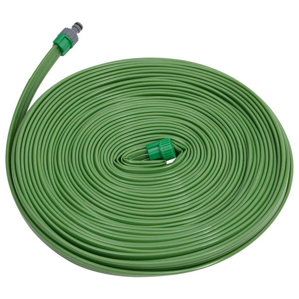 vidaXL 3-Tube Sprinkler Hose Green 15 m PVC